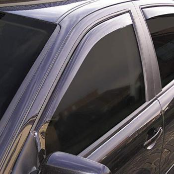 Deflectores de aire oscuros ClimAir para Ford Transit FBD 2 puertas 2014