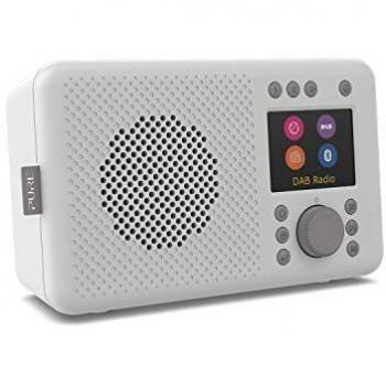 Pure Elan Connect+ Radio Digital Portátil con Internet, DAB/DAB+/FM, Bluetooth y Alarma - Color Gris Piedra