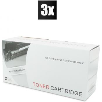 3x Rebuilt Toner für Lexmark E 120