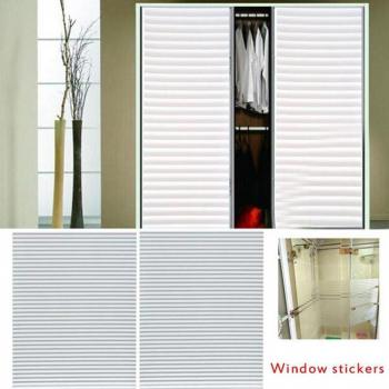 OUNONA Película de privacidad para ventana de película estática de vidrio de adherencia no adhesiva de la ventana de la película adhesiva para el hogar 45 cm x 100 cm
