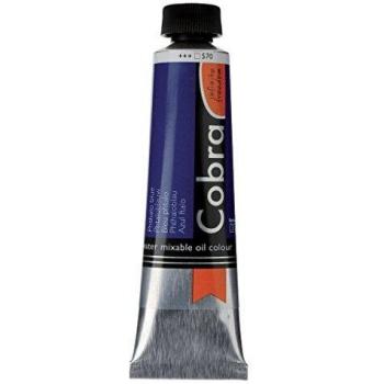 Cobra water-mixable aceite color tubo de 150 ml – Phthalo azul