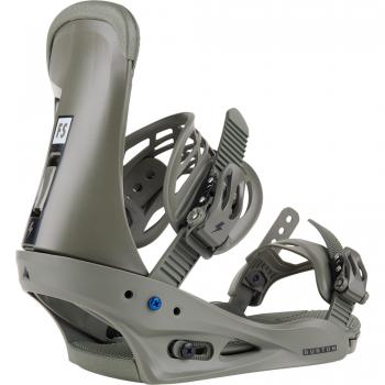 Fijaciones snowboard Burton Freestyle Re:flex - Forest Moss, color verde caqui, talla M