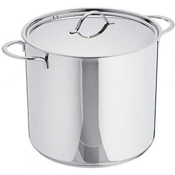 Olla Alta de Acero Inoxidable Ibili Noah, 28 cm, 15.1 L