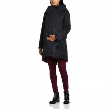 MAMALICIOUS NEW TIKKA PADDED JACKET, Abrigo Mujer, Negro