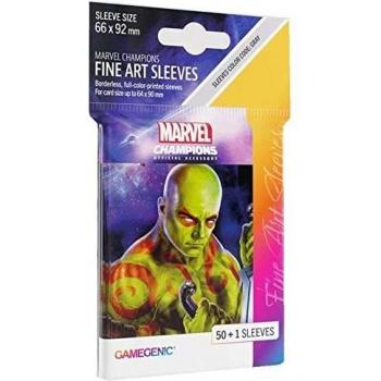 Marvel Champions Sleeves Drax - Multilenguaje (incluye Español