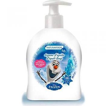 Jabón Líquido Disney Frozen 250 ml con Aroma a Muschio Blanco y Extracto de Fiordaliso