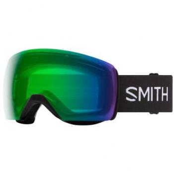 Smith Skyline XL Black Ski Goggles with Chromapop Everyday Green Mirror Lens
