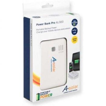 Batería Externa Xtorm AL300 Blanco 5000 mAh para Teléfonos, MP3 y MP4, Mini-USB, Compacta (110 x 70 x 16 mm)