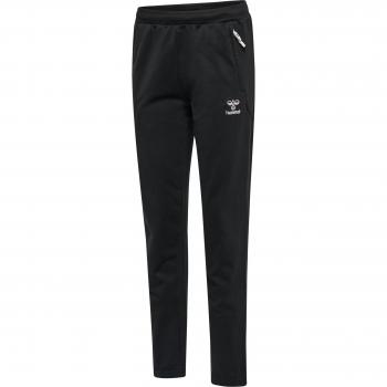 Pantalón de chándal mujer Hummel Move Grid algodón con diseño de rejilla, ajuste cómodo, material transpirable y elástico, ideal para actividades deportivas y uso diario