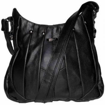 Lorenz Mujer de piel cubierta de hombro, varios. Colores negro