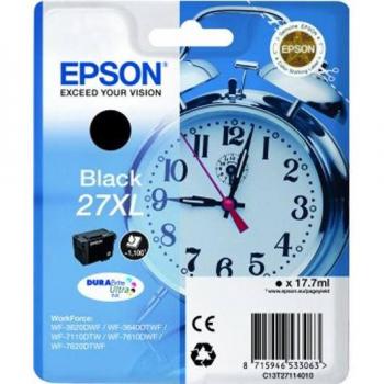 Cartucho de tinta Epson 27XL Negro WF3620SS