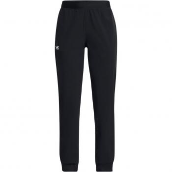 Under Armour Girls' Armoursport Woven Joggers - Black, 14-16 Years