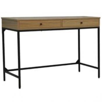 Escritorio Studium - Escritorio moderno de diseño minimalista, superficie amplia para trabajo, estructura de madera resistente, fácil montaje, ideal para oficina y estudio
