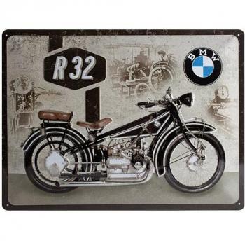 Nostalgic-Art 23232 BMW Motorcycle R32 - Cartel de chapa