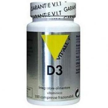 Vitamina D3 Vegetal 20 mcg 100 comprimidos - Vitall +