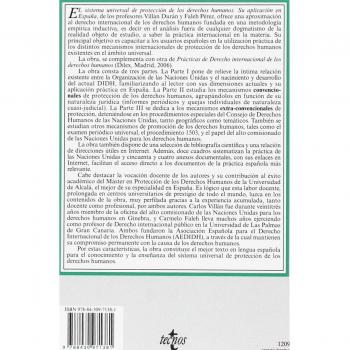 El sistema universal de protección de los Derechos Humanos. Su aplicación en España