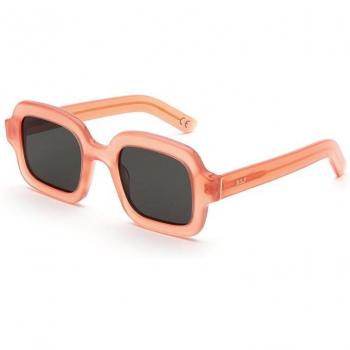 Retrosuperfuture BENZ RUSTY 1X2 Unisex Square Orange Sunglasses