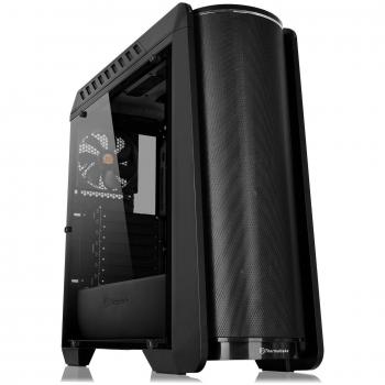 Thermaltake Versa C24 RGB - Caja de Ordenador de sobremesa, Color Negro