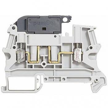 Conector Eléctrico Legrand Viking 3 con Fusible 5x20mm y Sección de 2,5mm² Color Gris