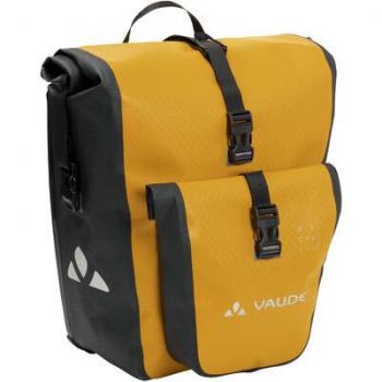 Vaude Aqua Back Plus Alforjas para Bicicleta 25.5L, impermeables, color amarillo, con sistema de fijación QMR, reflectantes y capacidad de carga optimizada