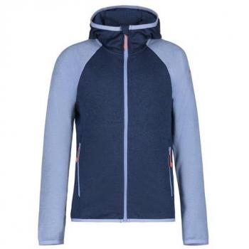 Chaqueta de forro polar con capucha Icepeak Kamenz azul oscuro para niña - 140