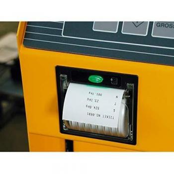 Transpaleta con báscula de precisión y termoprint, de Certeo Kaiserkraft 614628