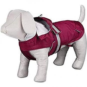 TRIXIE Capa Iseo, XS, 30 cm, Burdeos, Perro