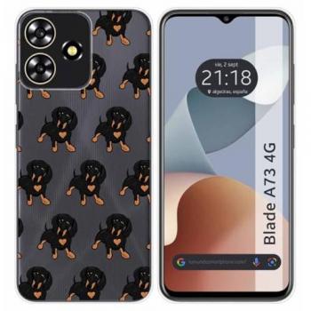Funda de Silicona para Zte Blade A73 4G con Diseño de Perros - 10 Dibujos