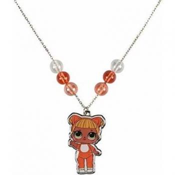 Collar Lol - Naranja - Talla Única - Accesorio de Moda Exclusivo