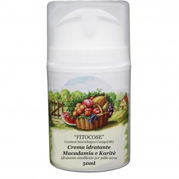 Crema Hidratante de Macadamia y Manteca de Karité, 50 ml