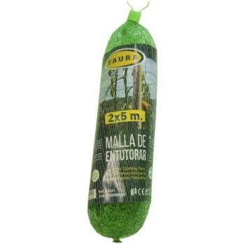 Malla de Entutorar Verde 2x10 metros