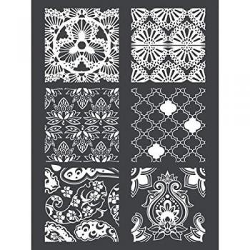 Plantilla para arcilla polimérica Hindú - Plástico Multicolor - 153 x 114 cm