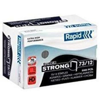 RAPID 24890800 - Caja 5000 grapas 73/12 mm Super Strong galvanizada