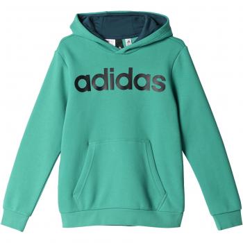 adidas Yb Lin Hood Sudadera, Niños, Verde