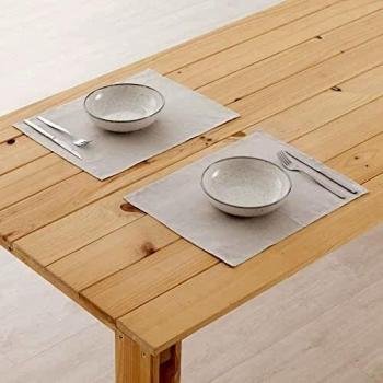 BELUM | Pack de 2 Unidades Mantel Individual 45x35 | Pack de 2 Salvamanteles Individual | Mantel 100% algodón resinado Antimanchas, 300 grs. | Mantel Antimanchas