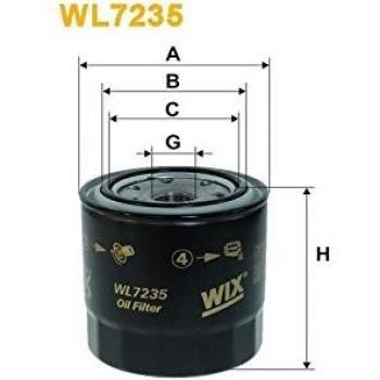 Wix Filter WL7235 - Filtro De Aceite