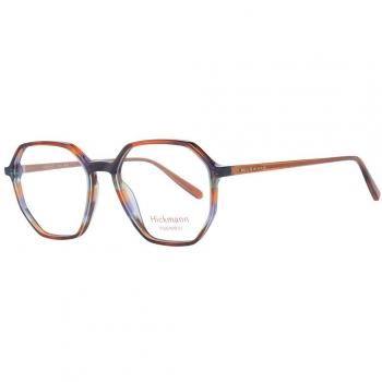 Ana Hickmann HI6197 E02 Women's Brown Eyeglasses - Size 52 with Blue Light Block