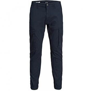 Jack & Jones Slim Fit Cargo Pants for Boys - Navy Blue - Size 176