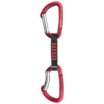 Salewa Express Set Hot G3 Straight/Be - Conjunto mosquetones y anillo, color rojo, talla única