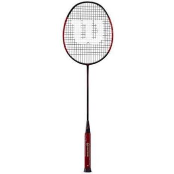 Wilson Blaze SX7700 Raqueta de bádminton, Grosor de empuñadura: G5, Neutral, Unisex, Negro/Rojo