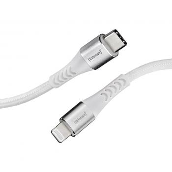 Cable USB-C a Lightning Intenso 1,5m C315L Blanco