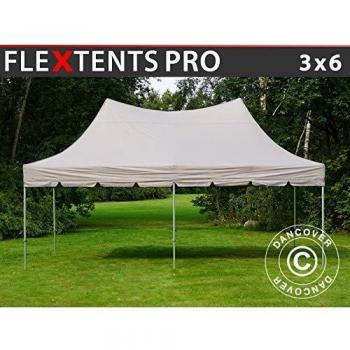 Carpa Plegable Rápida FleXtents Pro Peak 3x6m Color Latte