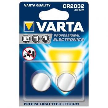 Pila Botón Varta CR2032 Litio 3V - Blister de 2 Unidades