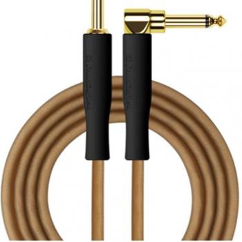 Studioflex AC-20A-NAT Acoustic Artisan Instrument Cable 20FT Right-Angle to Straight