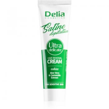 Delia Cosmetics Satine Depilation Ultra-Delicate Hair Removal Cream for Sensitive Skin