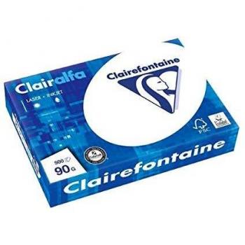 Papel multifuncional Clairefontaine Clairalfa A4 80 g - paquete de 500 hojas extra blanco