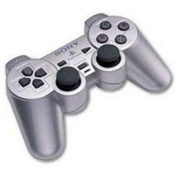 Sony 9614845 - Dual Shock PS2, color plata