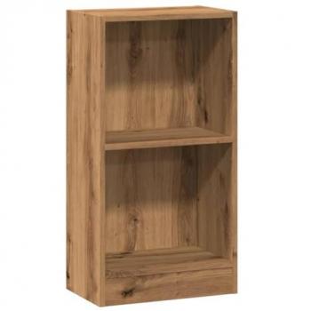 Librería de roble artesanal 40x24x76 cm, estantería de madera de ingeniería, hecha a mano