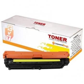 CVT - Toner Compatible W9062MC Amarillo para Uso en HP Color Laserjet Managed E55040, E57540dn, E57540c