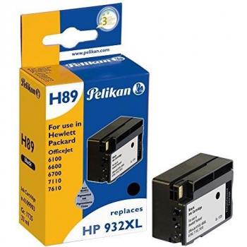 Cartucho de Tinta Pelikan H89 Negro Compatible para HP 932XL - 33 ml